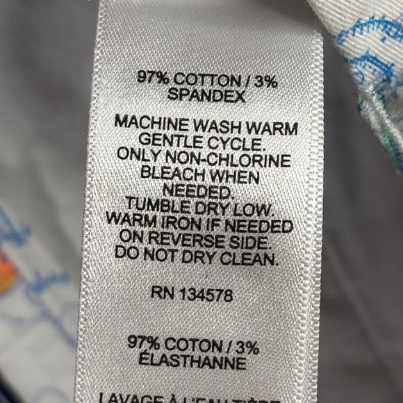 Vineyard Vines Shorts Mens 30 Nautical Map Floral Chino Stretch Beach 1H001247 - Picture 12 of 13